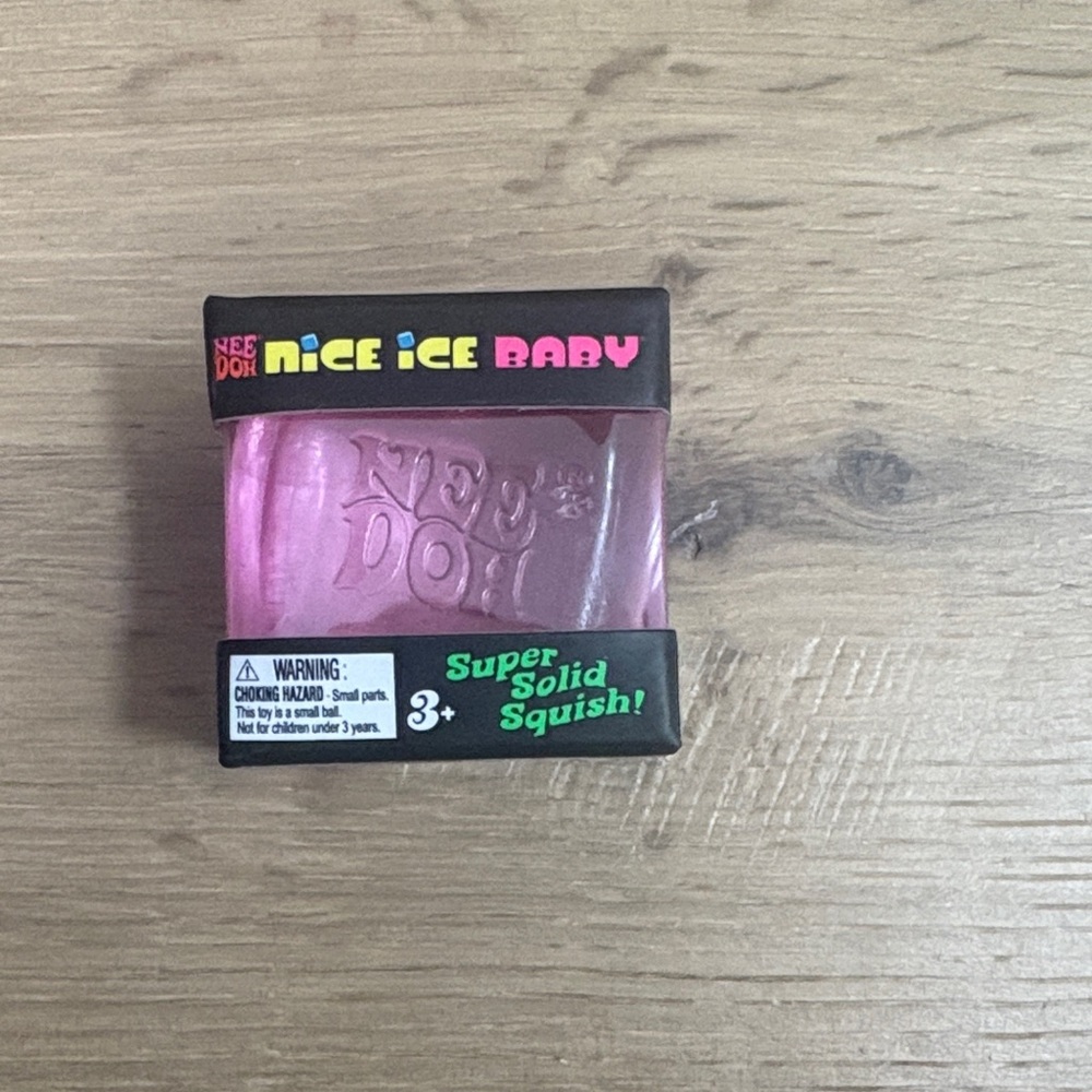 Nice Ice Baby Super Solid Squish X 2 Pink Genuine. Same day ship